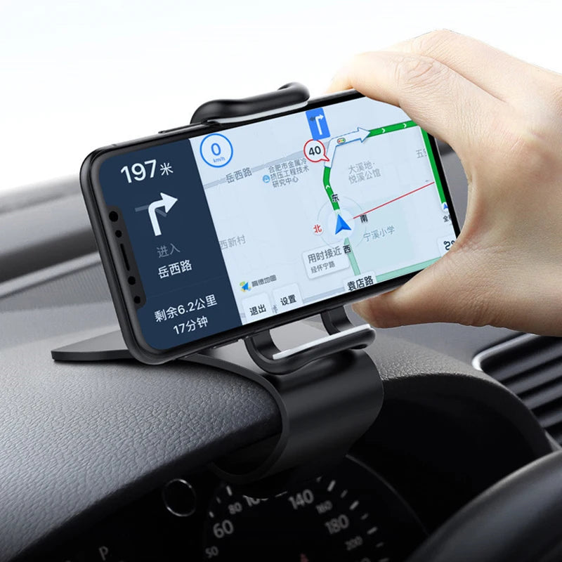Velora Glow 360° Rotating Car Phone Holder – Universal Dashboard Mount