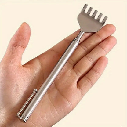 Velora Glow Telescopic Back Scratcher & Massager – Portable Stainless Steel