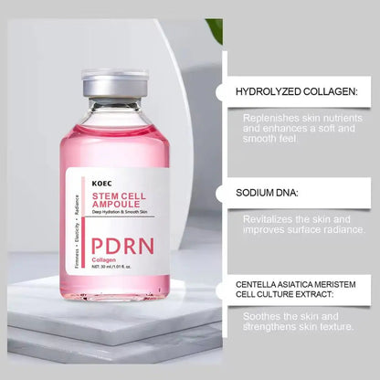 PDRN Salmon DNA Ampoule Face Serum Brightening Facial Skin Care 30ml