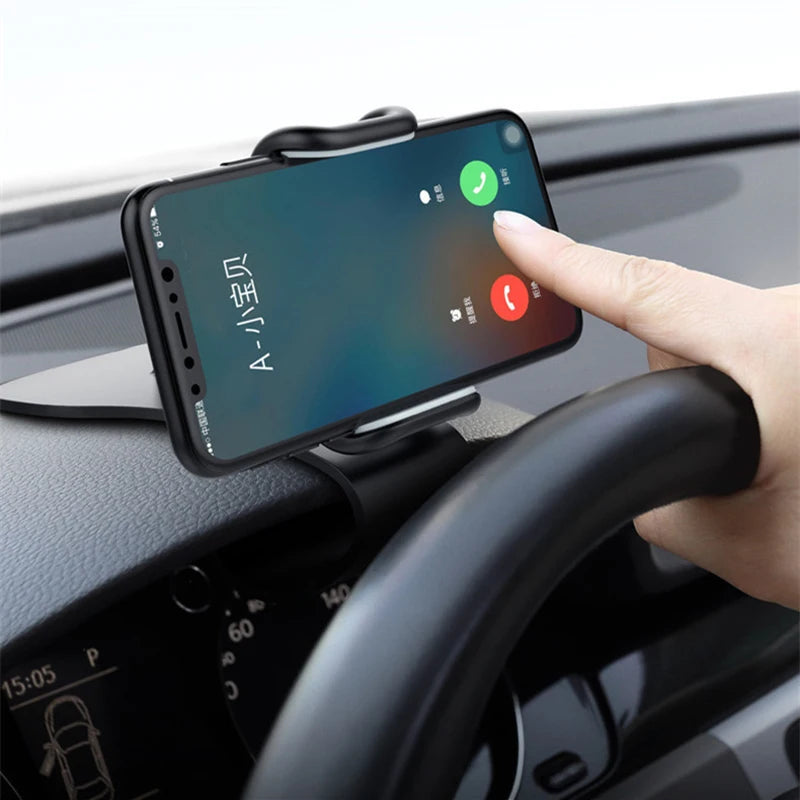 Velora Glow 360° Rotating Car Phone Holder – Universal Dashboard Mount