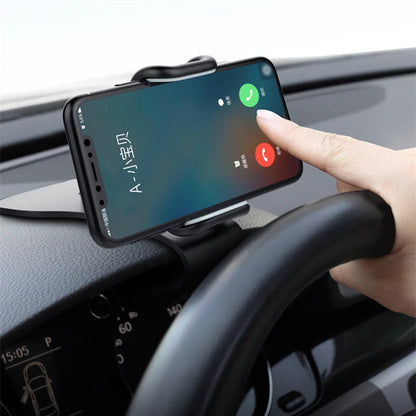 Velora Glow 360° Rotating Car Phone Holder – Universal Dashboard Mount