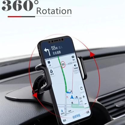 Velora Glow 360° Rotating Car Phone Holder – Universal Dashboard Mount