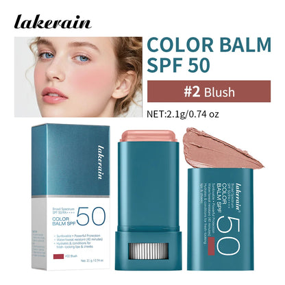 SPF 50 Blush Stick — Tinted Sun Protection