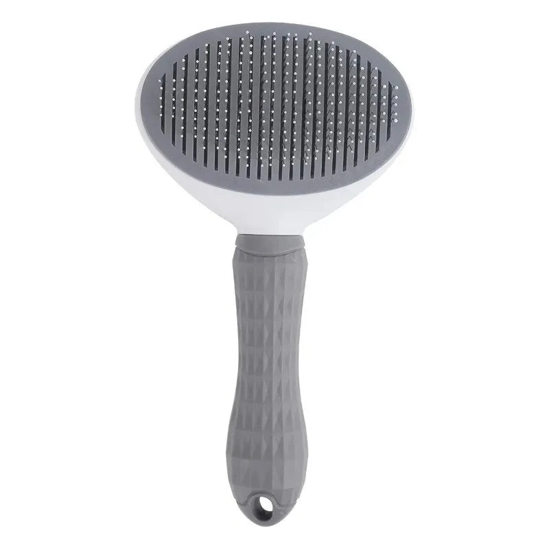 Velora Glow Self-Cleaning Pet Grooming Brush – Dog & Cat Hair Remover