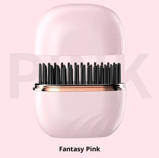 portable wireless hair straightening comb