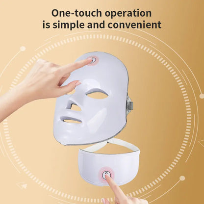 LED facial beauty mask