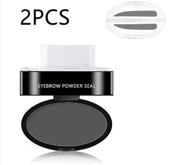 eyebrow powder stamp and stencil kit